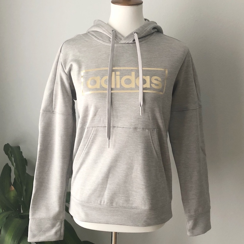 ❗️SOLD❗️ADIDAS Heather Grey Hoodie